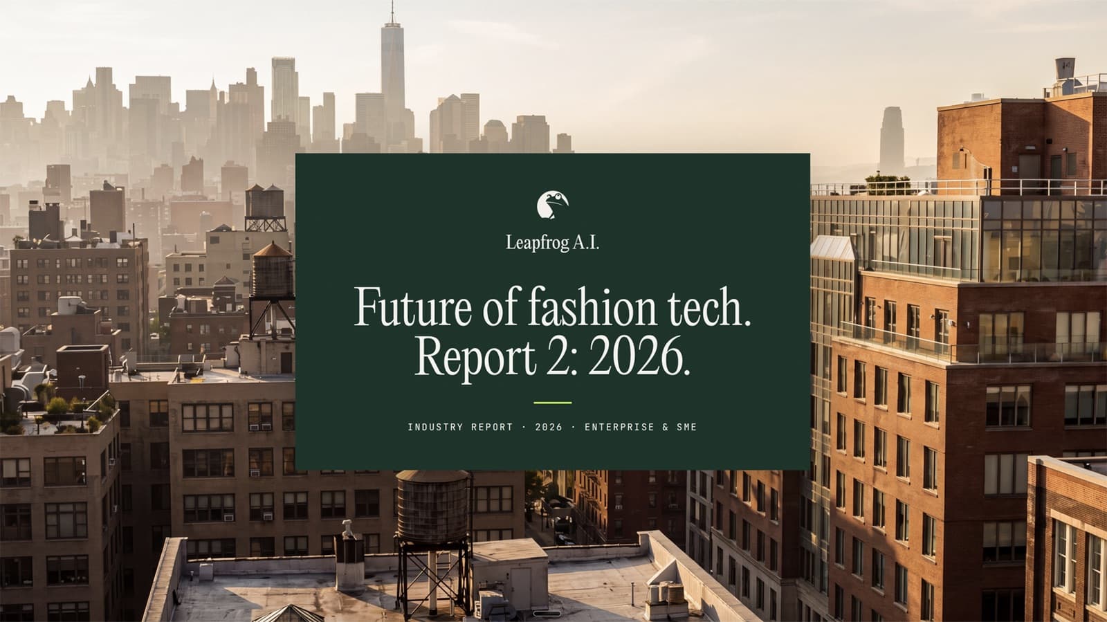Cover of the report: Future of fashion tech, Report 2, 2026